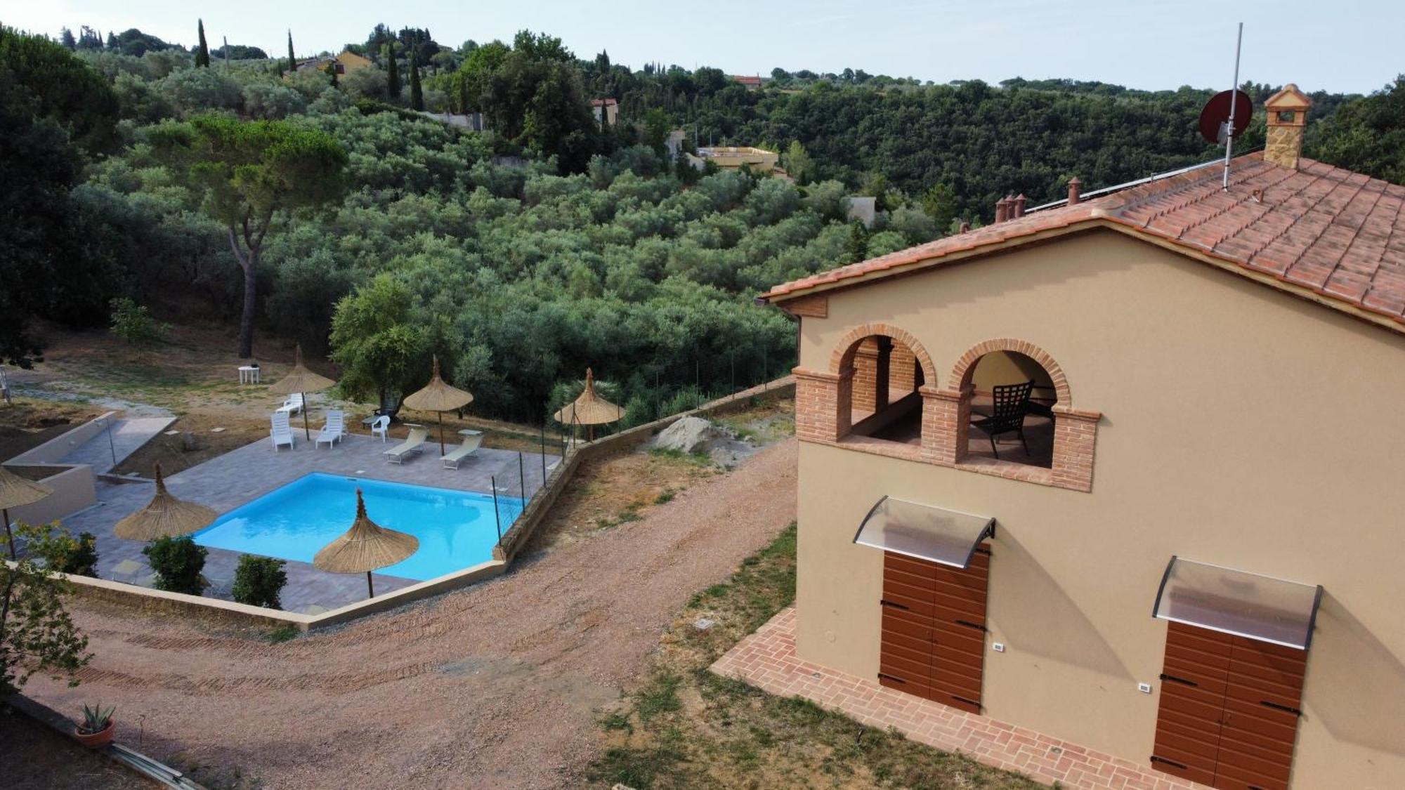 Agriturismo I Cerroni Montescudaio Eksteriør bilde